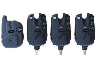 Vip 3+1-es kapásjelző szettCarp Zoom, Elektromos kapásjelző, szett, kapásjelző szett,rádiós kapásjelző,