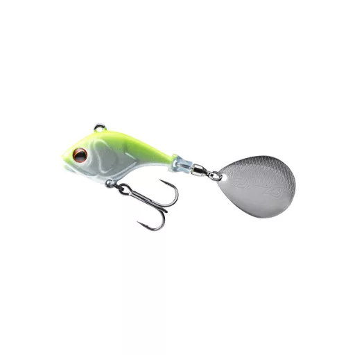 Daiwa Prorex Jig Spinner műcsali, 4,5 cm, 21 g, chartreuse sniper, süllyedő, 1 db