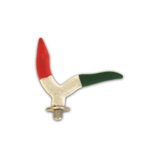 Aluflokk AF7 Feeder bottartó fej  első, trikolor, 1 db