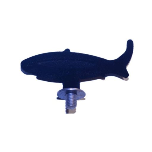 Aluflokk AF8 Feeder bottartó fej  első, fekete, 1 db