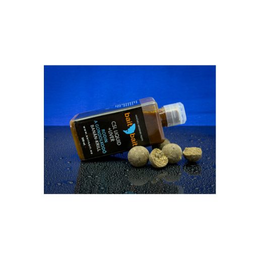 BaitBait CSL + Liver Liquid,250ml,Rodin a gondolkodó (banán-krill)