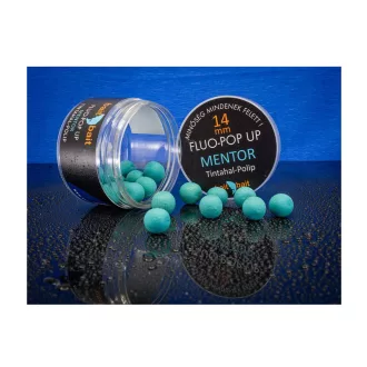   BaitBait Fluo-Pop up Mentor, 16 mm, tintahal-polip, kék, 50 g