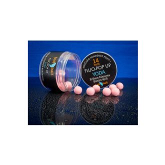   BaitBait Fluo-Pop up, 6 mm, Yoda (erősen fűszeres és banán-krill), fluo rózsaszín, 20 g