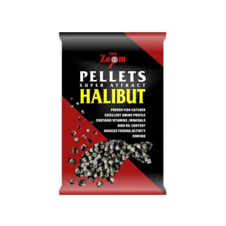 Carp Zoom Fúrt halibut pellet, 8 mm, halibut, 800 g