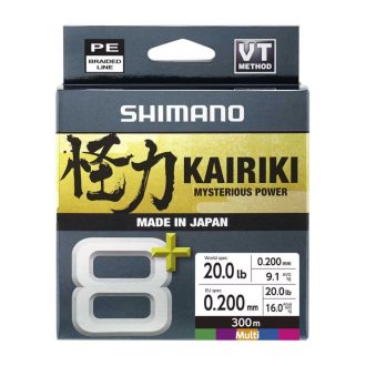 Shimano Kairiki 8+ fonott zsinór, 0,23 mm, 150 m, 22,5 kg