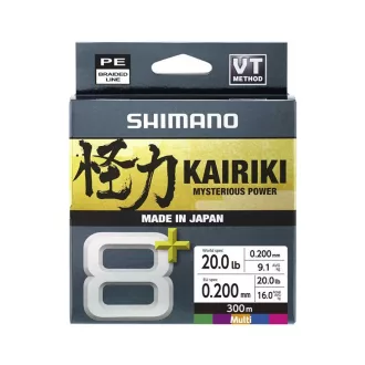 Shimano Kairiki 8+ fonott zsinór, 0,23 mm, 150 m, 22,5 kg