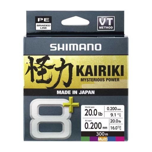Shimano Kairiki 8+ fonott zsinór, 0,23 mm, 150 m, 22,5 kg